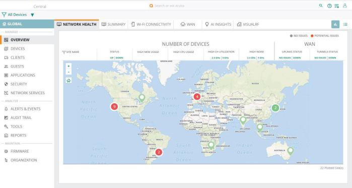 HPE Aruba Central 62/29xx F 3Y E-STU