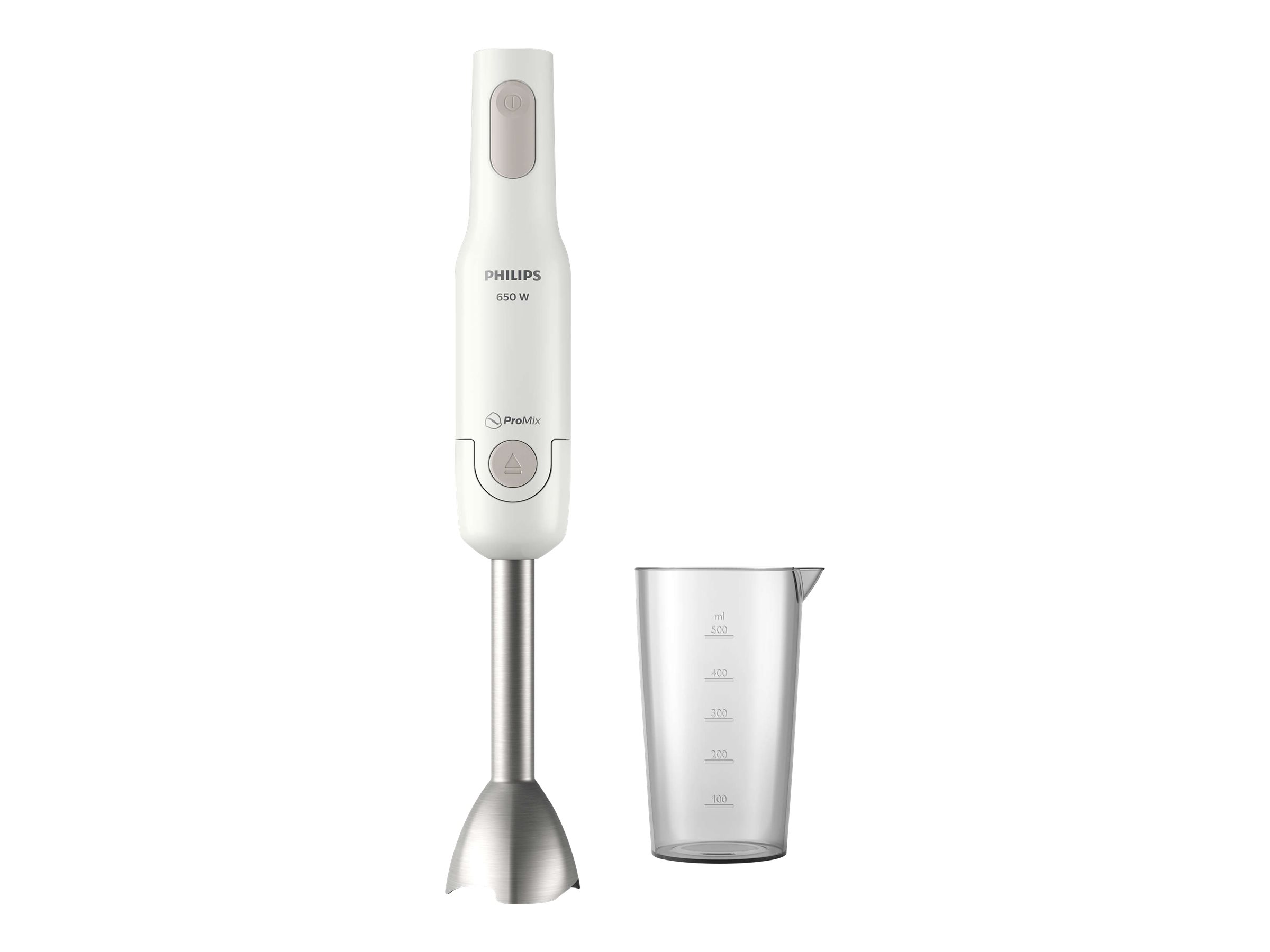 Philips - ProMix Hand Blender - HR2534/00 Daily Collection - Hand Blender - 650 W - Number of speeds 1 - White