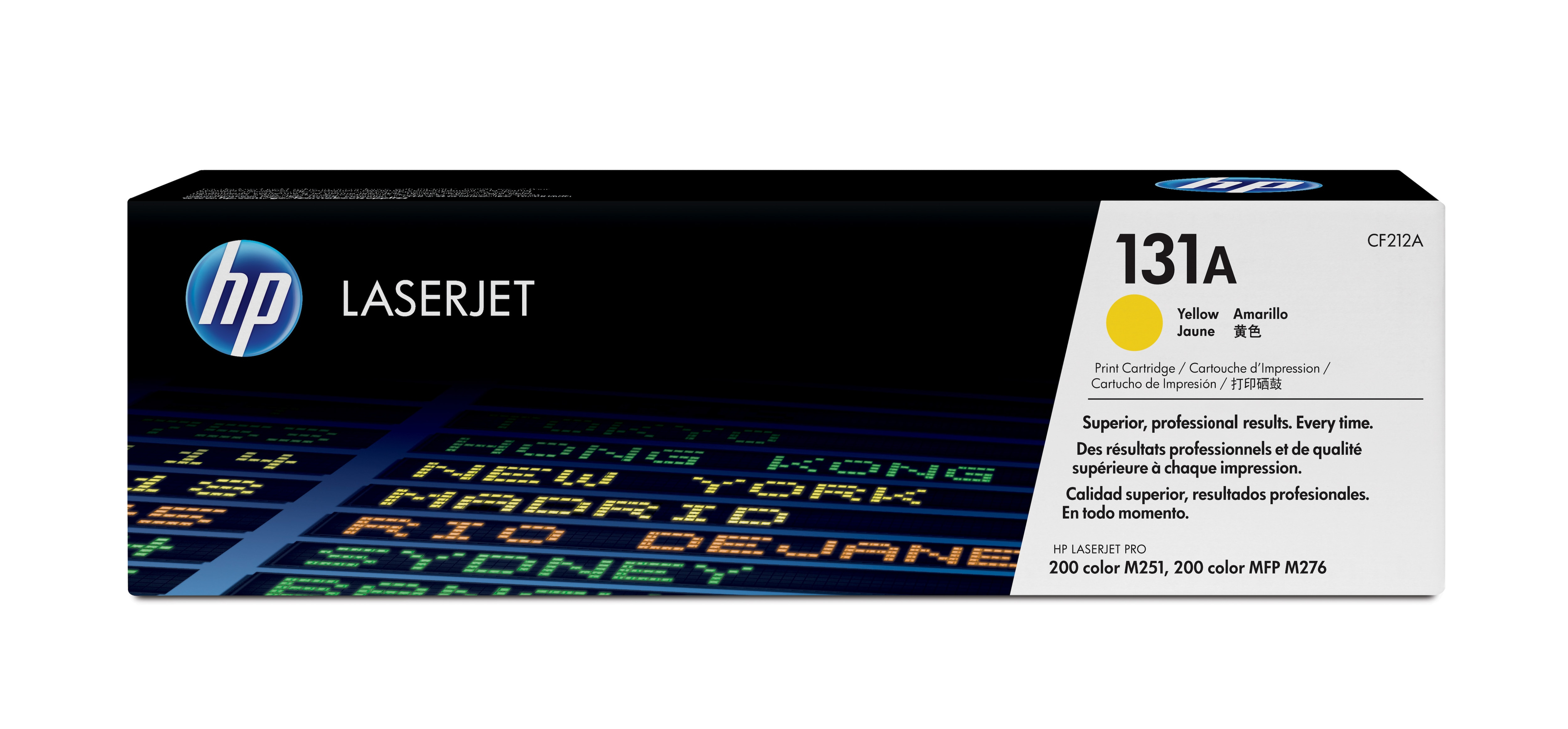 HP 131A Yellow Toner Cartridge, 1800 pages, for HP LaserJet Pro 200 M276n, M276nw