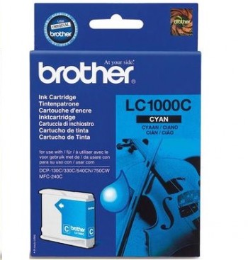BROTHER LC1000C ink cyan 400pages