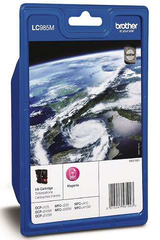 BROTHER LC985M magenta ink DCP-J125