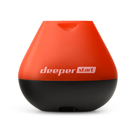 Deeper - Start Smart Fishfinder - Sonar - Wi-Fi - Orange/Black