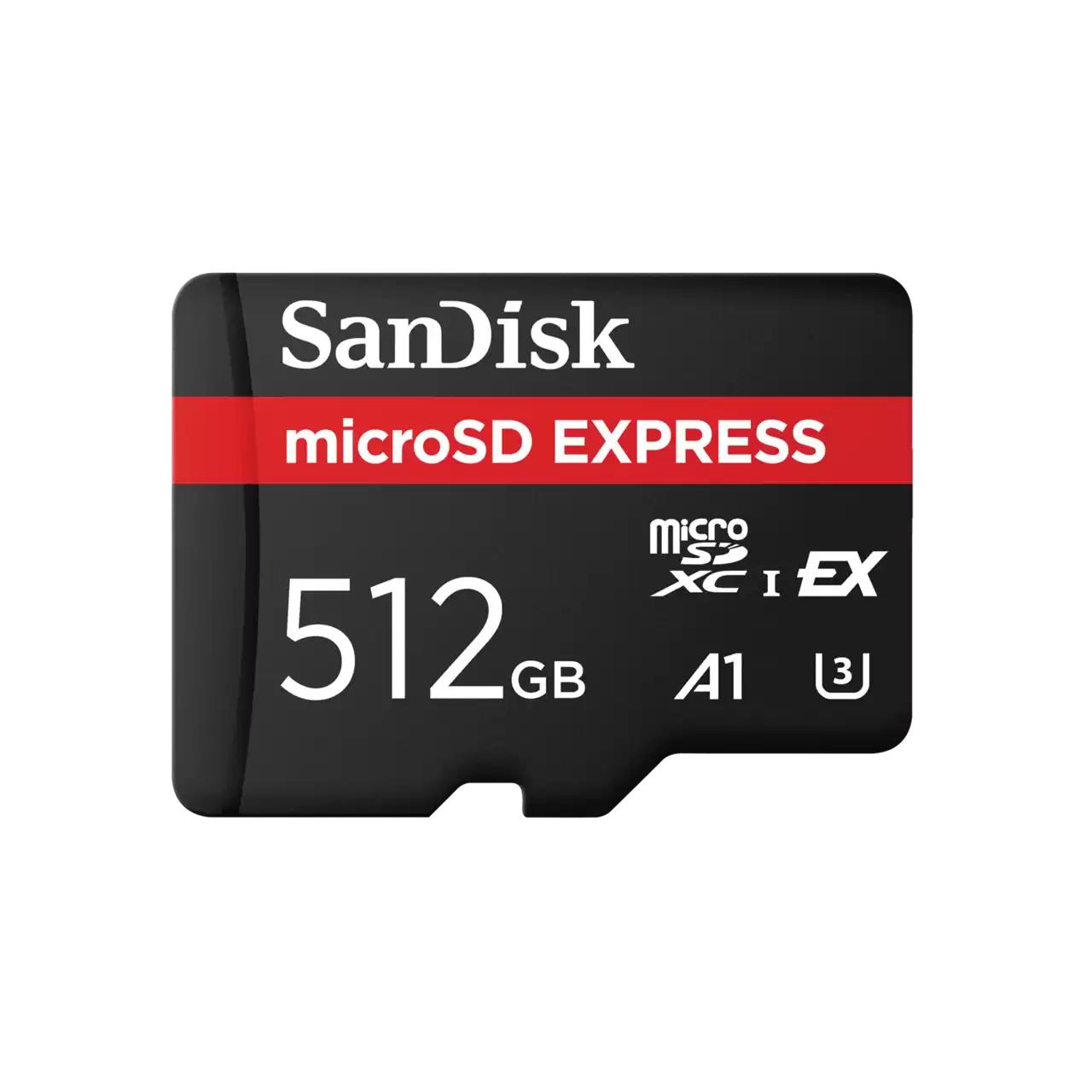 SANDISK Express microSD Card, 512GB