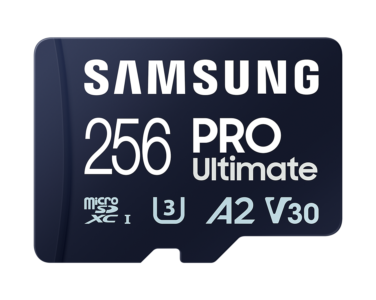 Samsung - MicroSD Card with Card Reader - PRO Ultimate - 256 GB - microSDXC Memory Card - Flash memory class U3, V30, A2