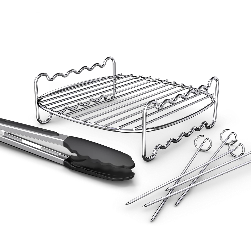 Philips - 2-layer Baking Set Fits 6.2L, 8.3L and 9L Airfryer - HD9920/00