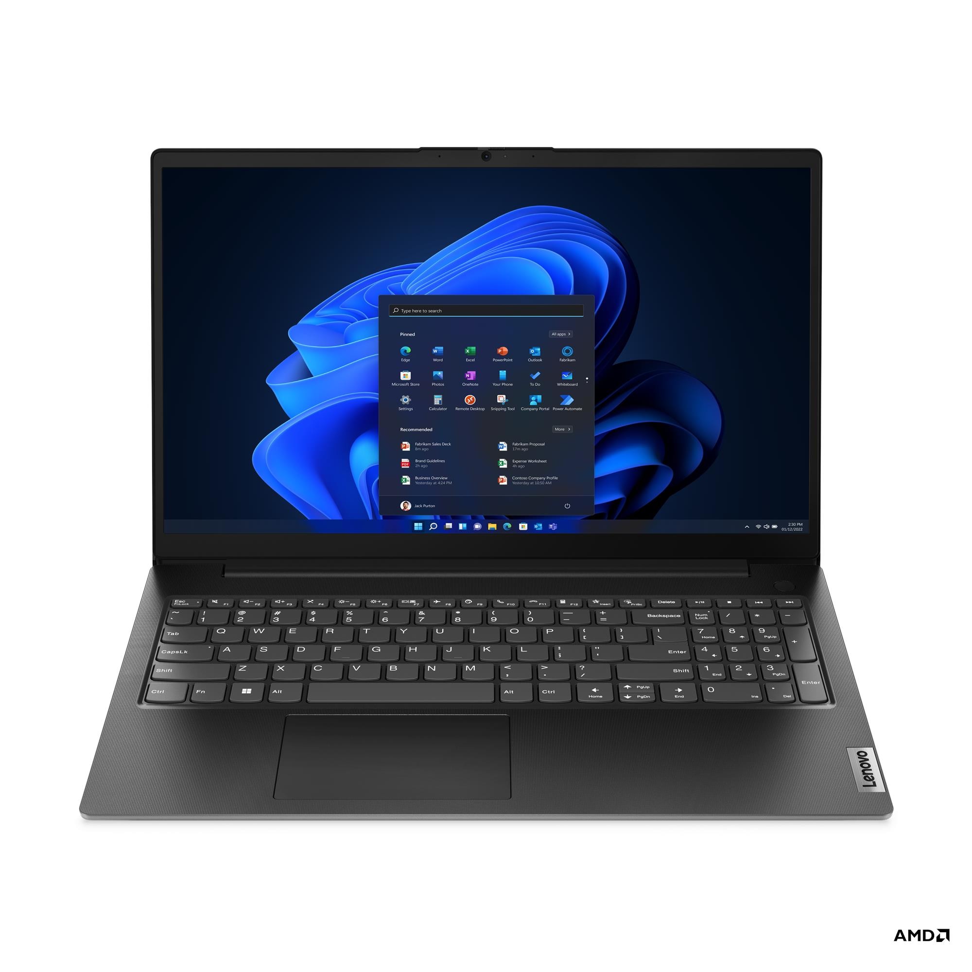 Lenovo Essential V15 G4 AMN - Business Black - 15.6 " - TN - FHD - 1920 x 1080 pixels - Anti-glare - AMD Ryzen 3 - 7320U - 8 GB - Soldered LPDDR5 - 256 GB - AMD Radeon 610M Graphics - Windows 11 Home - 802.11ax - 5.3 - English - Warranty 24 month(s) - Bat
