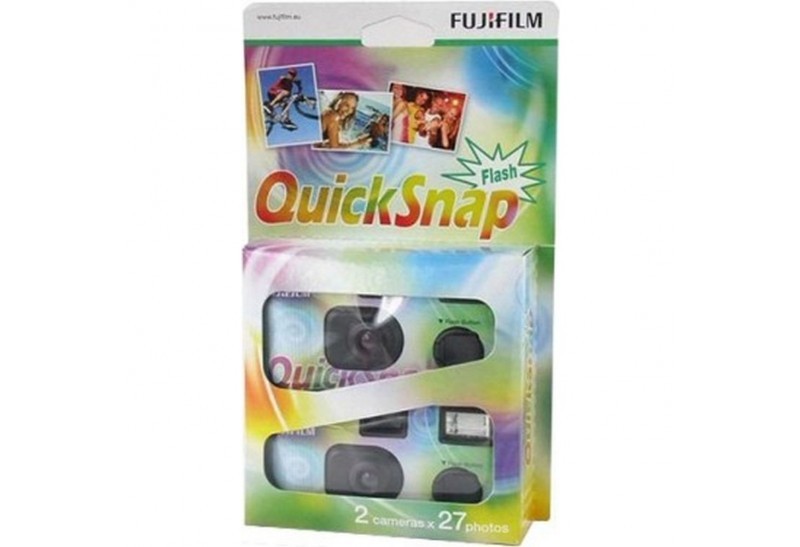 Fujifilm - 7130786 QuickSnap 400 Disposable Flash Camera (Pack of 2)