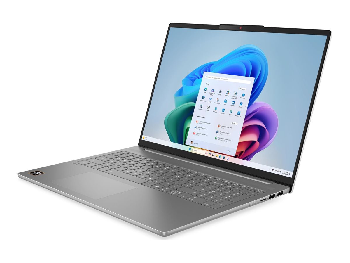 Lenovo IdeaPad Slim 5 16AKP10 16 WUXGA AMD R5 AI 330/16GB/512GB/AMD Radeon 820M/WIN11 Home/ENG Backlit kbd/Luna Grey/2Y Warranty - Lenovo IdeaPad  (W/O 65W Power Adapter) Slim 5 16AKP10 - Luna Grey - 16 " - IPS - WUXGA - 1920 x 1200 pixels - 60 Hz - Anti-