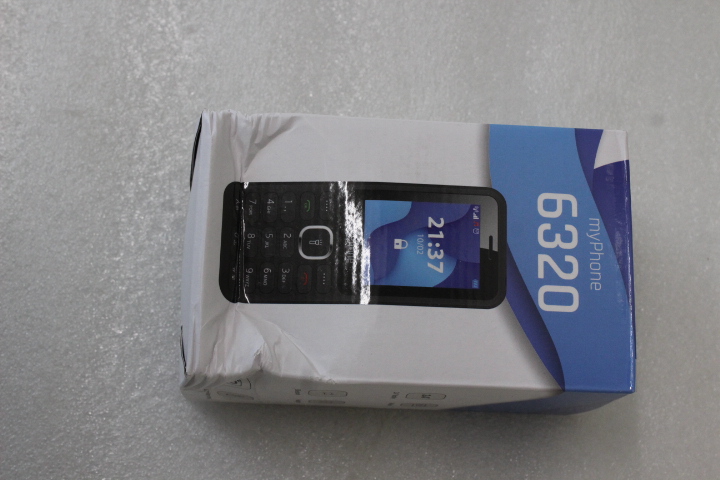SALE OUT. myPhone 6320 (Black) Dual SIM 2.4" TFT 240x320/32MB/microSD/2G - myPhone 6320 - Black - 2.4 " - TFT - 32 MB - 32 MB - Dual SIM - Main camera resolution 0.3 MP - 100 mAh - DAMAGED PACKAGING