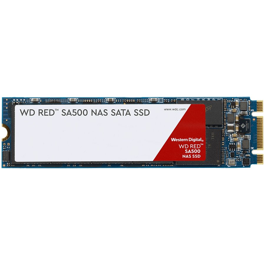 SSD POWERED BY SANDISK WD Red 500GB M.2 SATA 6Gb/s, Read/Write: 560 / 530 MB/s, Random Read/Write IOPS 95K/85K, TBW 350