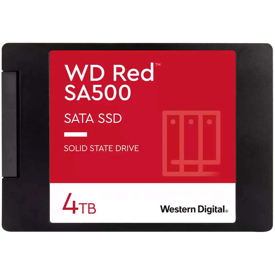 SSD POWERED BY SANDISK WD Red (2.5'', 4TB, SATA III 6 Gb/s)