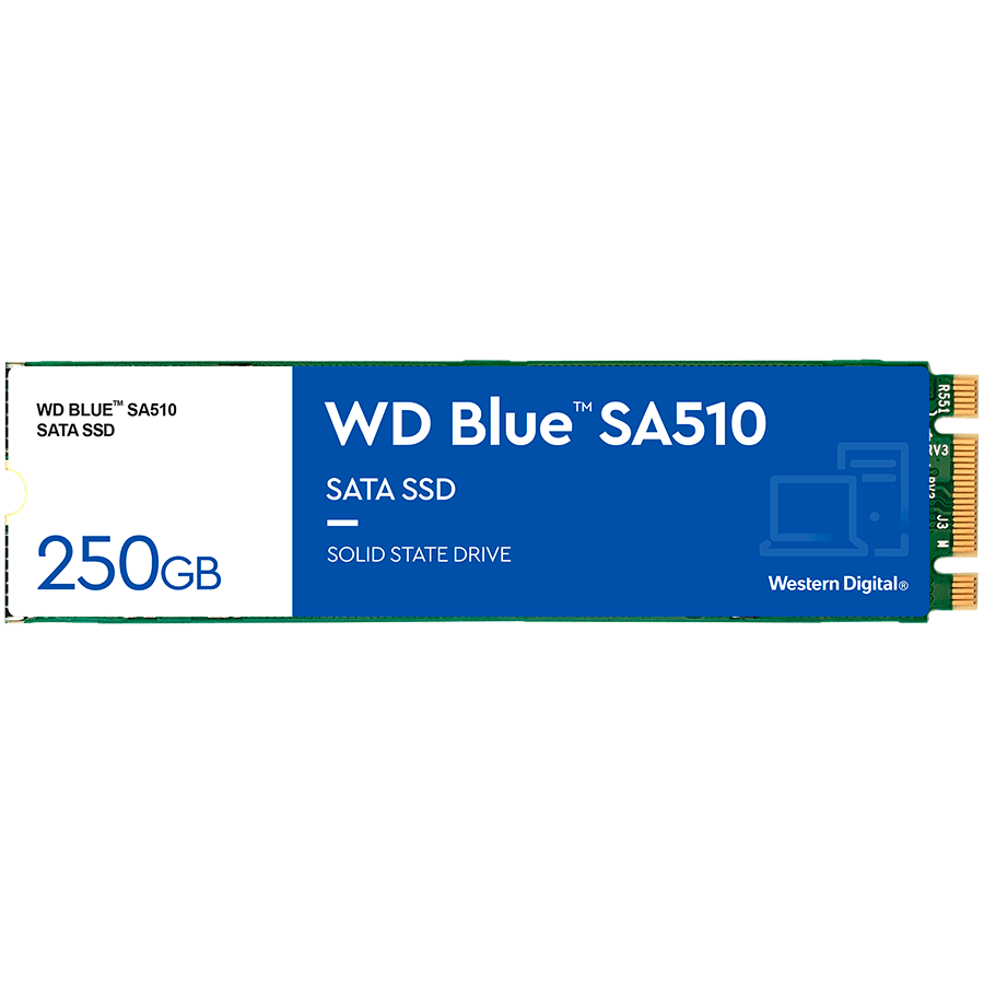 SSD POWERED BY SANDISK WD Blue (M.2, 250GB, SATA 6Gb/s)