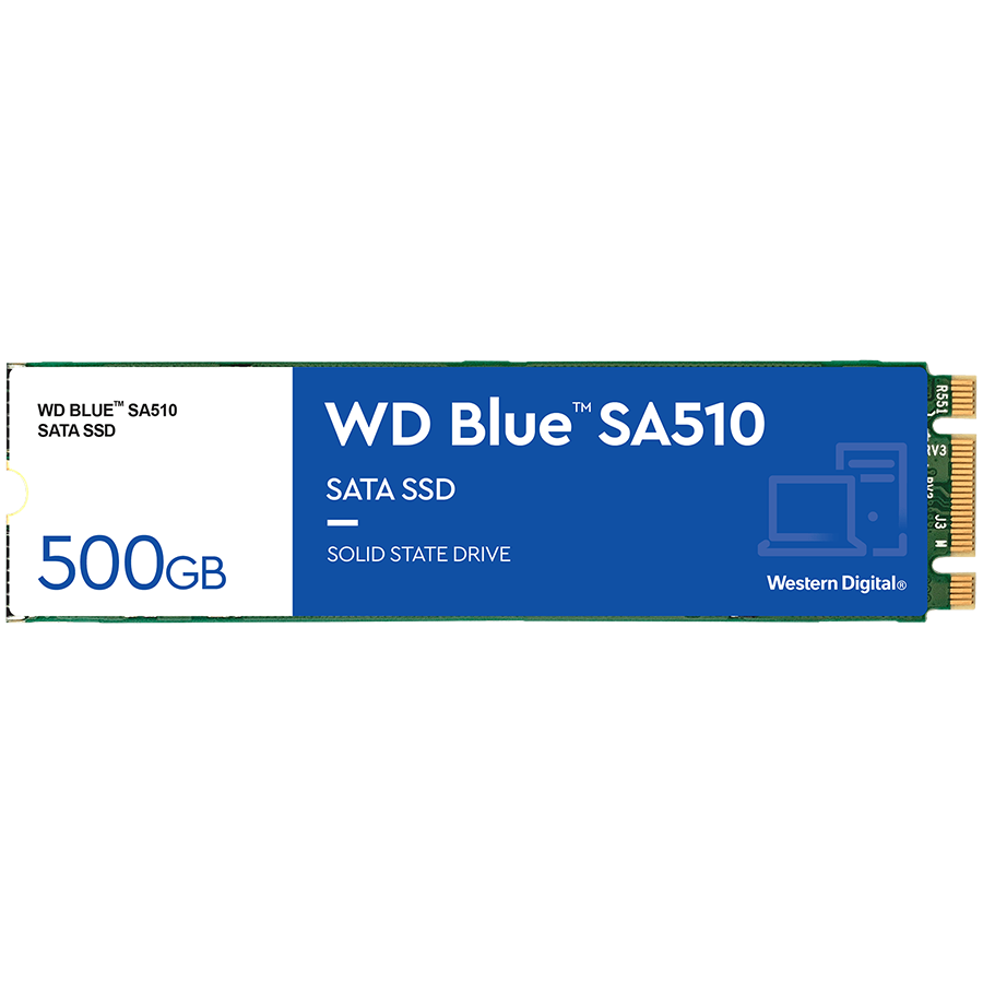 SSD POWERED BY SANDISK WD Blue (M.2, 500GB, SATA 6Gb/s)