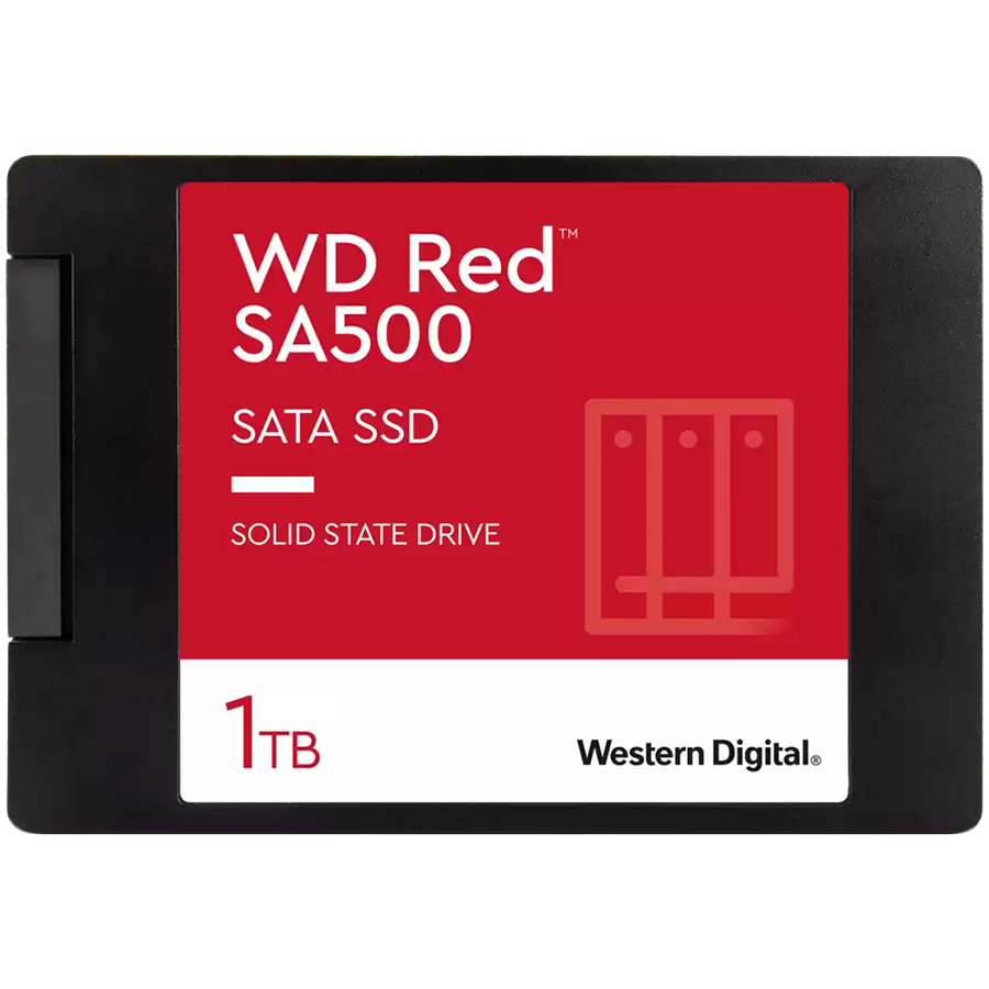 SSD POWERED BY SANDISK WD Red (2.5'', 1TB, SATA III 6 Gb/s)