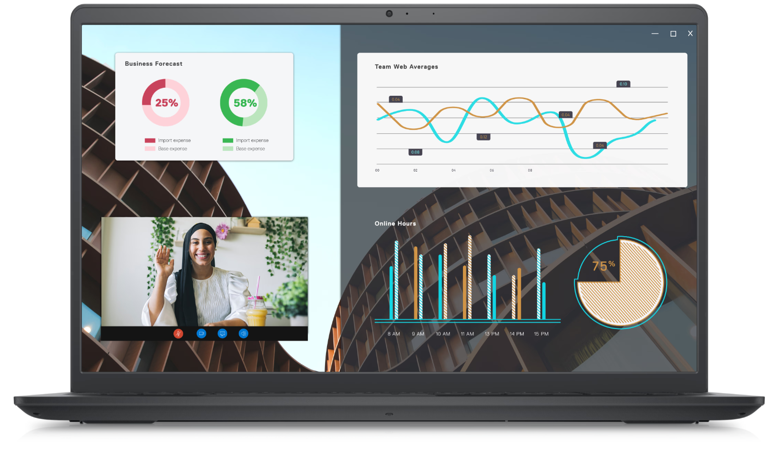 Dell - Vostro 15 3530 - Black - 15.6 " - WVA - FHD - 1920 x 1080 - Anti-glare - Intel Core i5 - i5-1335U - 8 GB - DDR4 - Solid-state drive capacity 256 GB - Intel UHD Graphics - Windows 11 Home - 802.11ac - Keyboard language English - Keyboard backlit - W