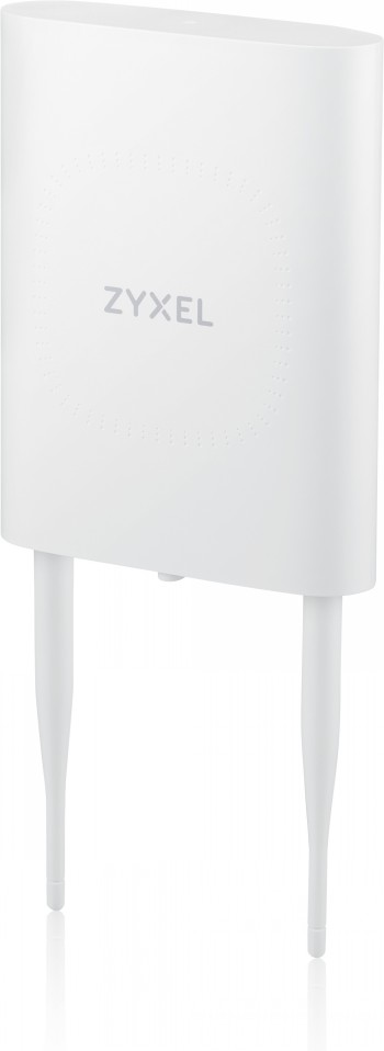 ZYXEL NWA55AXE AX1800, 2X2 MU-MIMO, SMART MESH, OUTDOOR IP55, POE+ (802.3AT), STANDALONE/NEBULA CLOUD MANAGED INCLUDING POWER ADAPTER