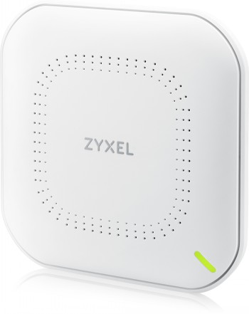 ZYXEL NWA90AXPRO, AX3000, 2X2:3X3 MU-MIMO, CAPTIVE PORTAL, WPA2 AND WPA3 ENTERPRISE, 2.5GB LAN PORT, POE+ (802.3AT), STANDALONE/NEBULA CLOUD MANAGED INCLUDING POWER ADAPTER