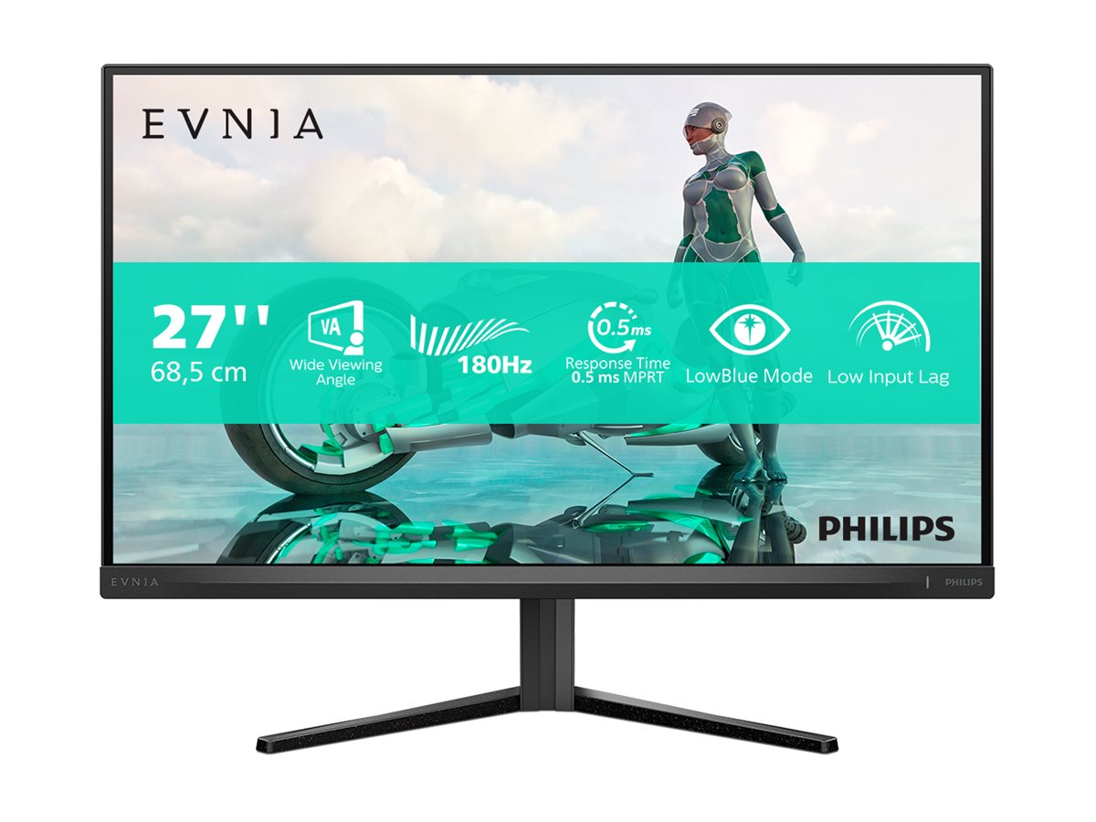 Philips - 27M2N3200S/00 - 27 " - IPS - 16:9 - 180 Hz - 1 ms - 1920 x 1080 pixels - 300 cd/m² - HDMI ports quantity 2 - Black - Warranty 24 month(s)