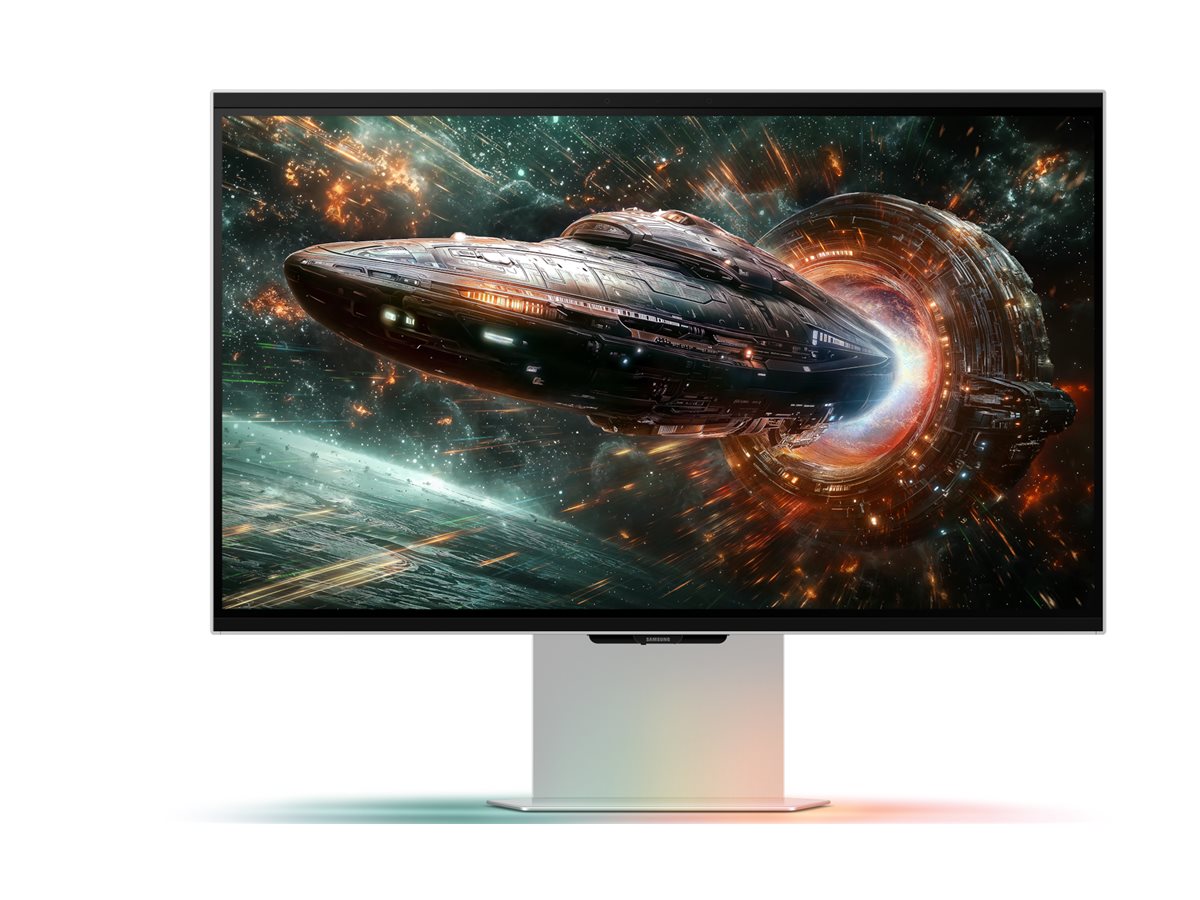 Samsung - LS27FG902XUXEN - 27 " - IPS - 16:9 - 165 Hz - 1 ms - 3840 x 2160 pixels - 350 cd/m² - HDMI ports quantity 2 - Silver