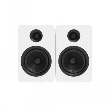 KANTO AUDIO PAIR - PASSIVE SPEAKERS WITH 1" SILK DOME TWEETER AND 5.25" KEVLAR WOOFER - WHITE