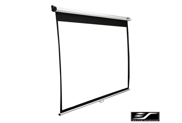 Elite Screens - Manual Series - M99NWS1 - Diagonal 99 " - 1:1 - Viewable screen width (W) 178 cm - White