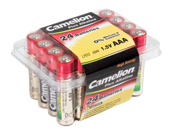 Camelion - LR03-PB24 - AAA/LR03 - Plus Alkaline - 24 pc(s)