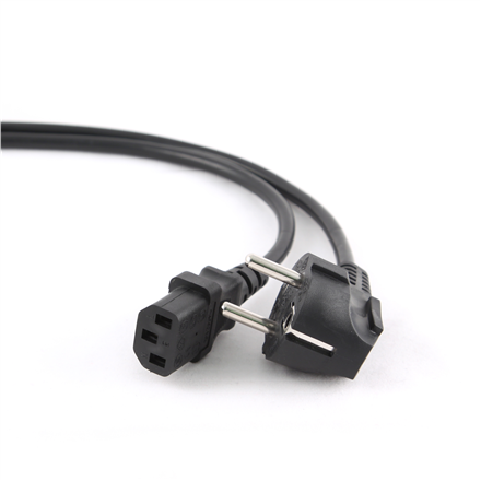 Cablexpert - PC-186-VDE-3M Power cord (C13), VDE approved, 3 m - Black
