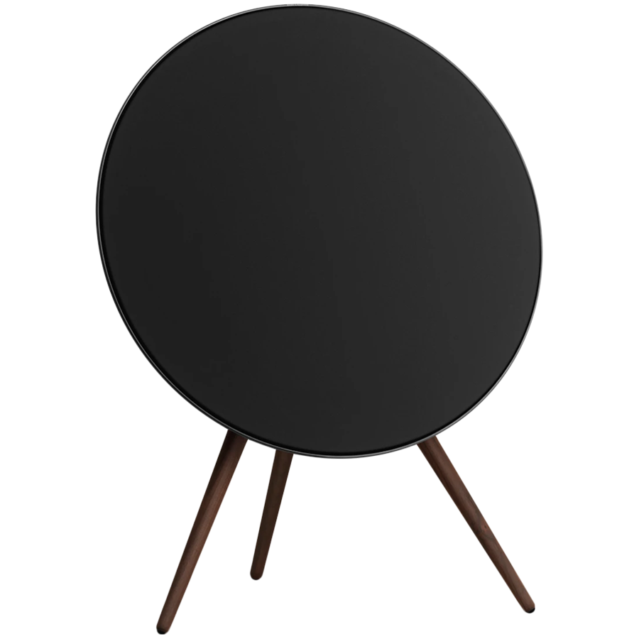 Beosound A9 5th Gen Speaker Black Anthracite (Back Black/Cover Black/Legs Dark Oak)