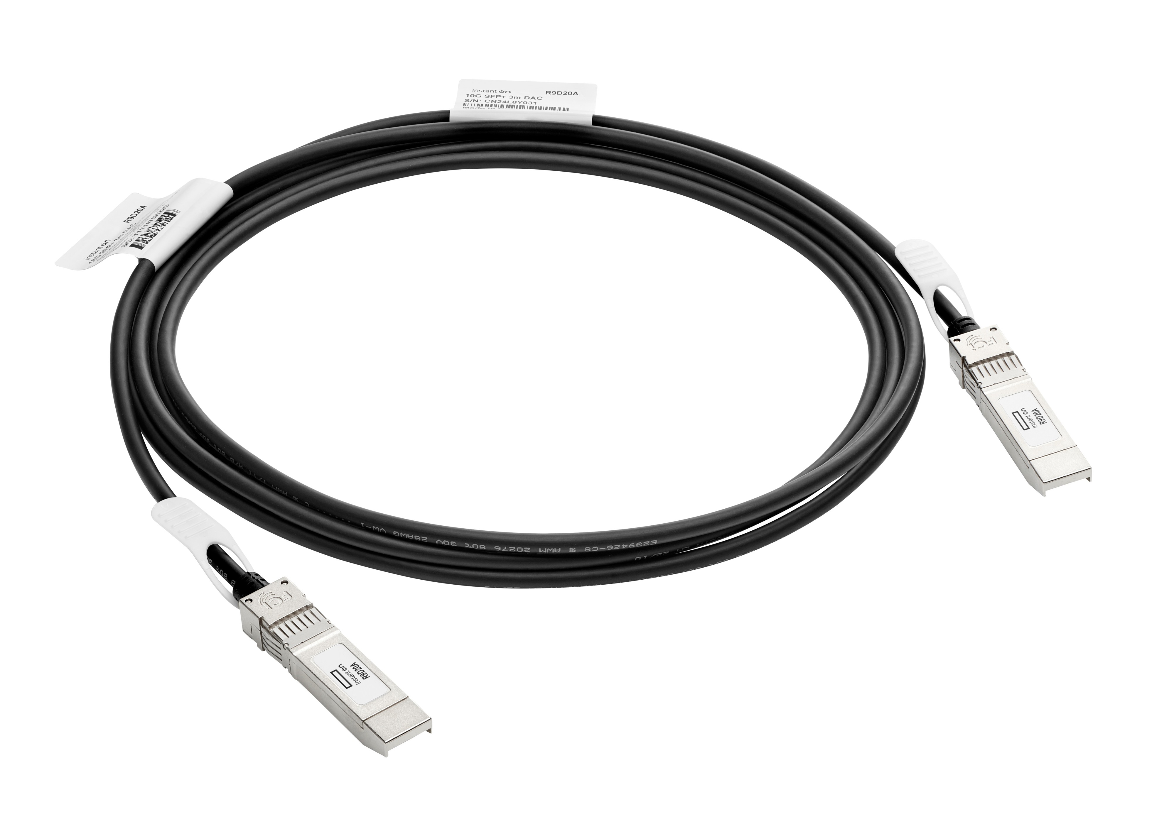 HPE X242 10G SFP+ to SFP+ 3m DAC Cable