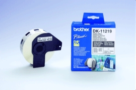 Brother - DK-11221 Square Paper Label - White - DK - 23mm