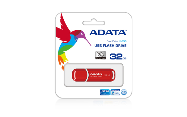 ADATA - UV150 - 32 GB - USB 3.0 - Red