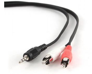 Cablexpert - 1.5m, 3.5mm/2xRCA, M/M - 3.5mm - 2 x RCA