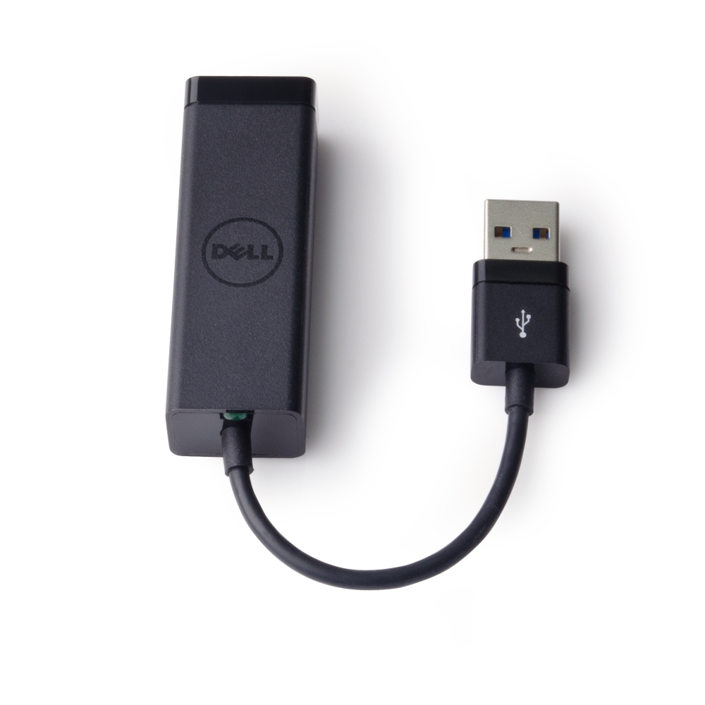 Dell - USB-A 3.0 to Ethernet (PXE Boot) - Black - Adapter