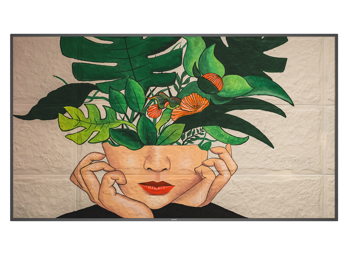 75” D-Line,  UHD,  24/7 landscape & portrait, 500cd, Failover, USB Player, CMND&Control, LAN, OPS