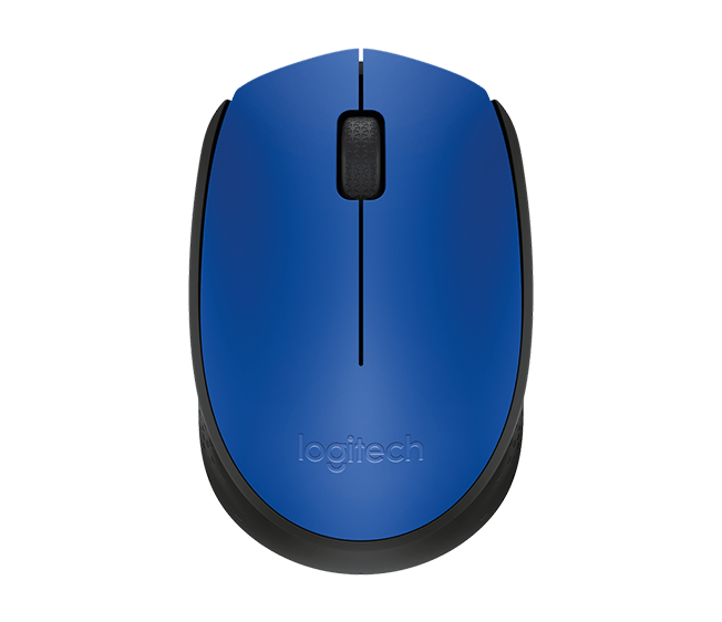 Logitech - M171 - Wireless Mouse - Black, Blue