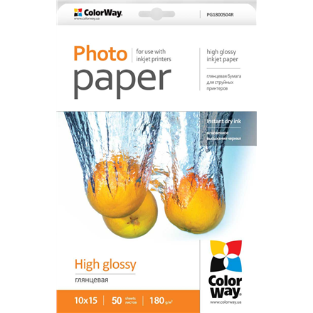 High Glossy Photo Paper - 180 g/m² - 10x15