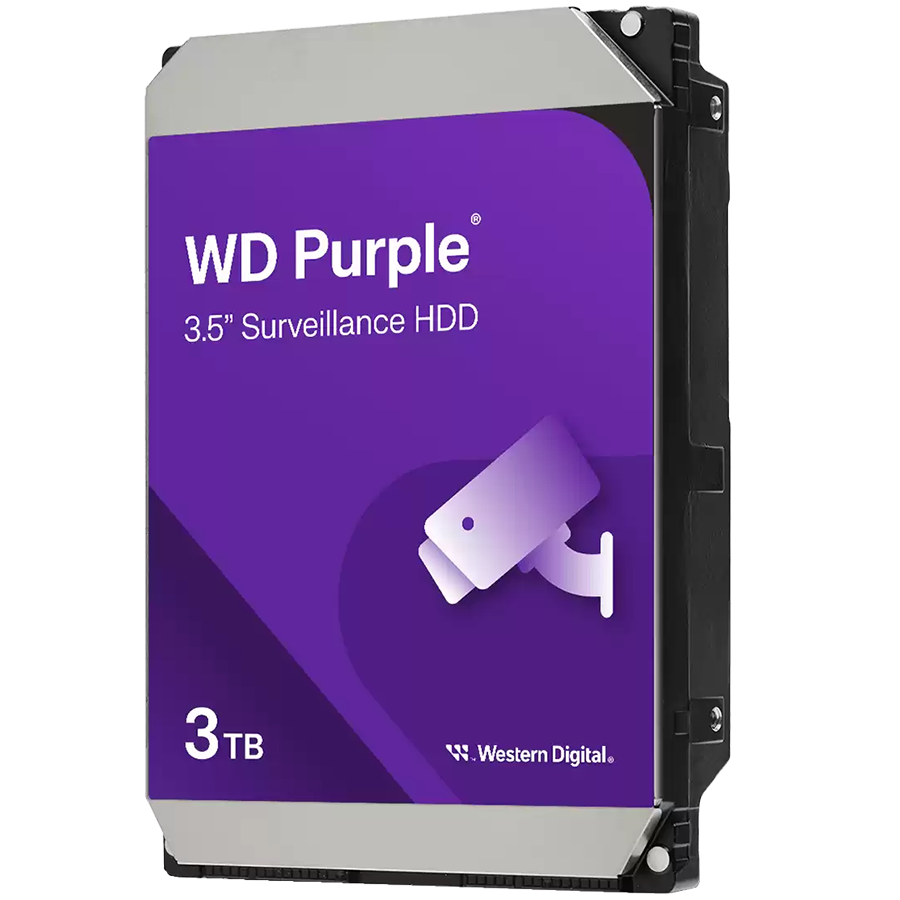 HDD AV WD Purple (3.5'', 3TB, 128MB, 5400 RPM, SATA 6 Gb/s)