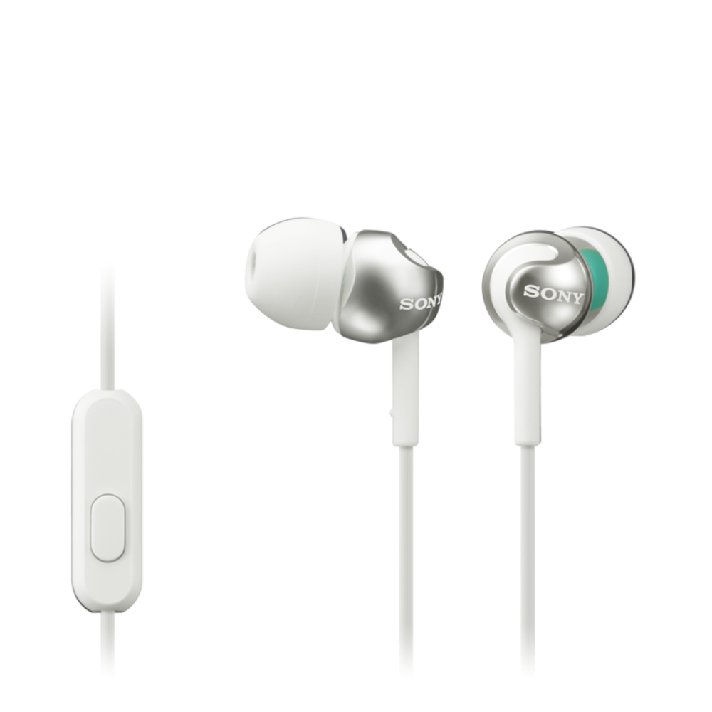 Sony In-ear Headphones EX series, White - Sony - MDR-EX110AP - In-ear - White