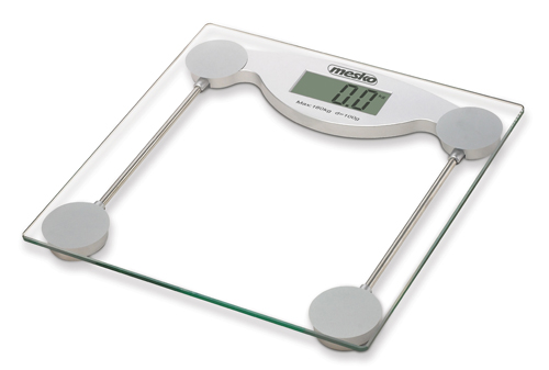 Mesko - Bathroom scales - MS 8137 - Maximum weight (capacity) 150 kg - Accuracy 100 g - Glass