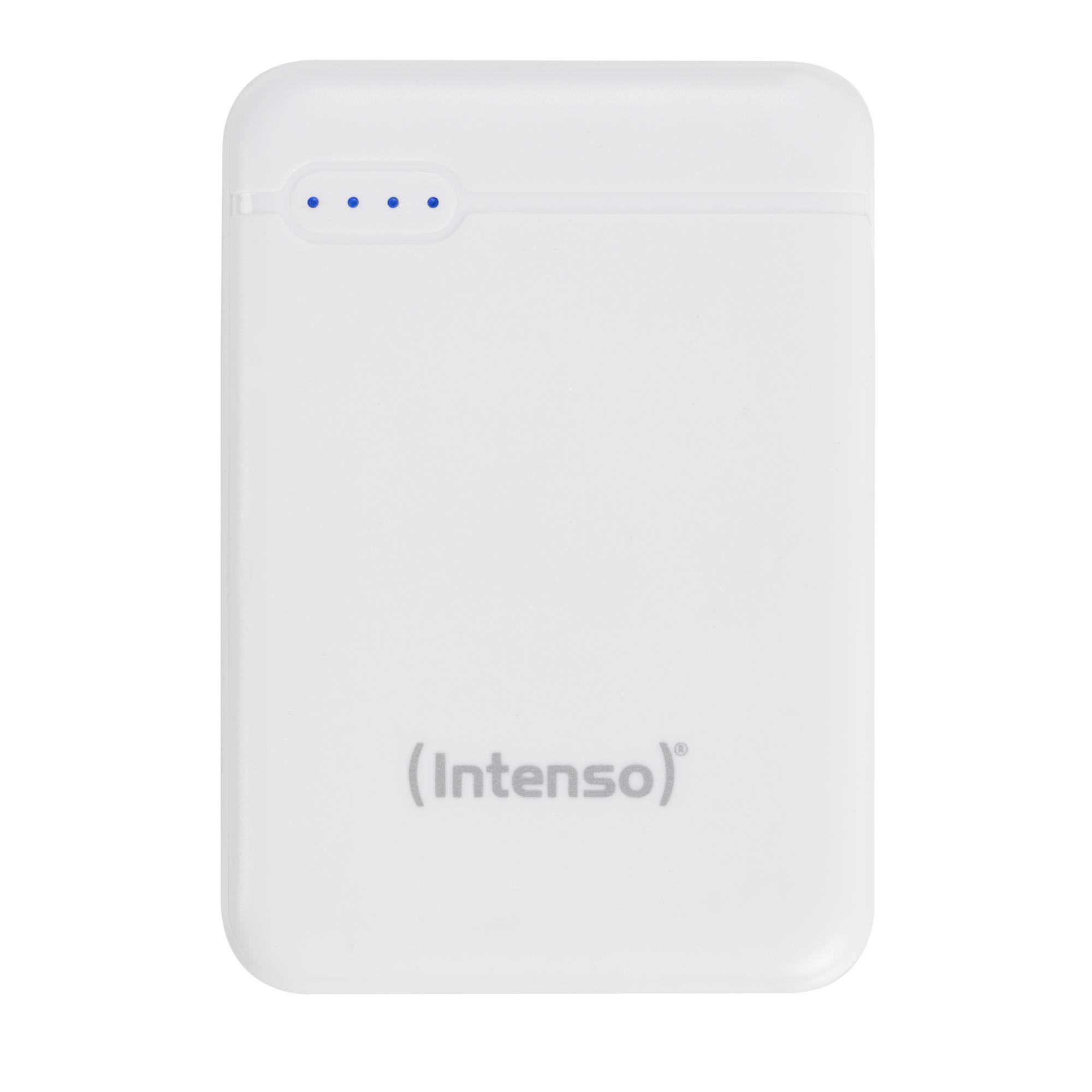 POWER BANK USB 5000MAH/WHITE 7313522 INTENSO