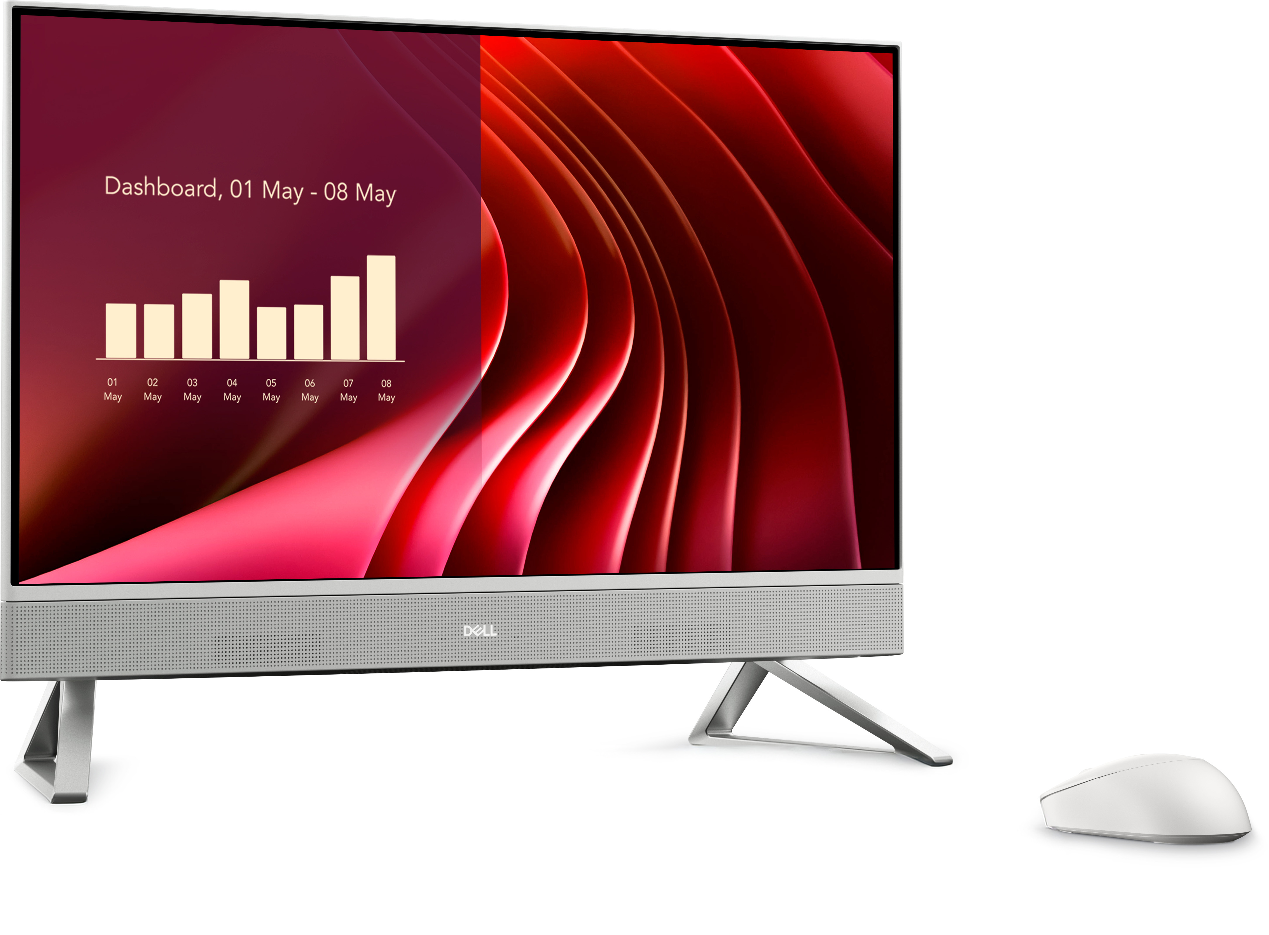 Dell 24 All-in-One EC24250/Core 7-150U/16GB/1TB/23.8 FHD/Intel Graphics/Cam/WLAN + BT/W11Pro/3Yrs Basic Onsite