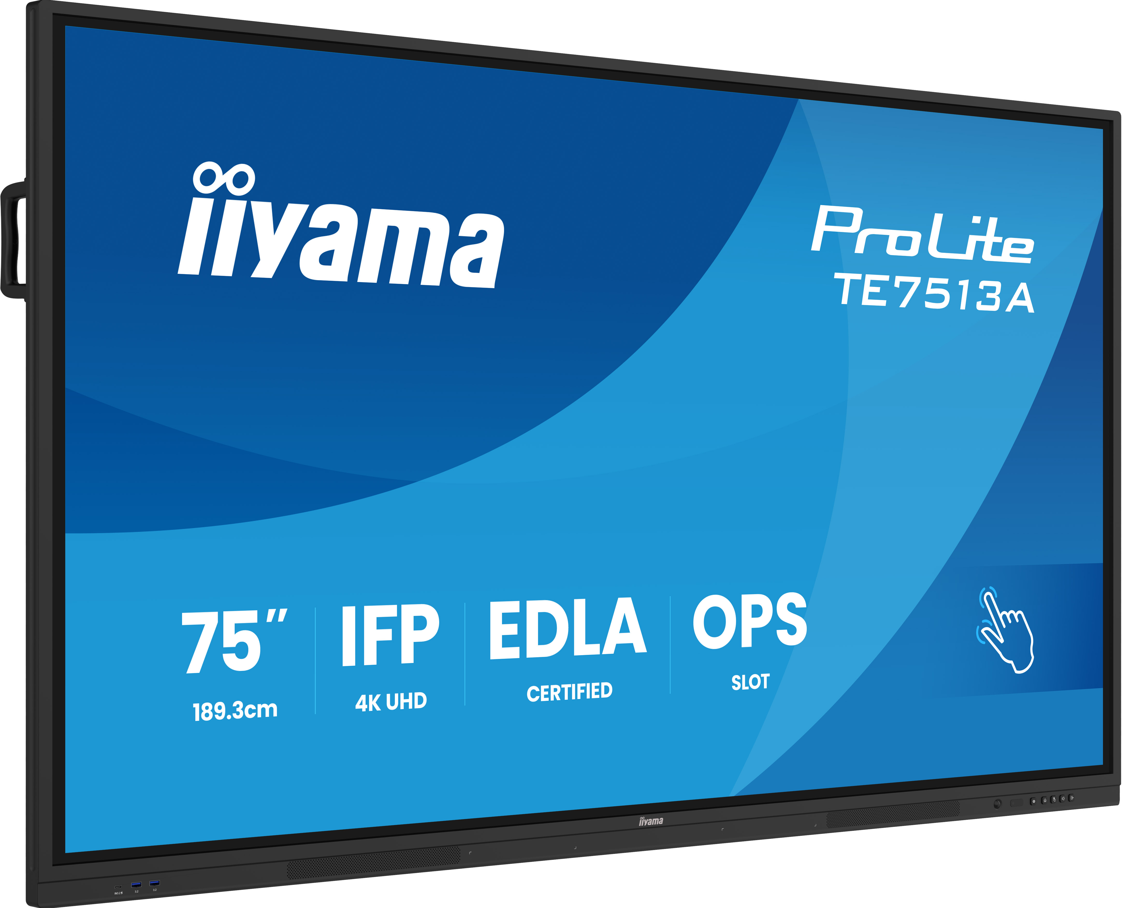 75" Google EDLA Certified IFP - Interactive display for seamless integration and collaboration in education and enterprise