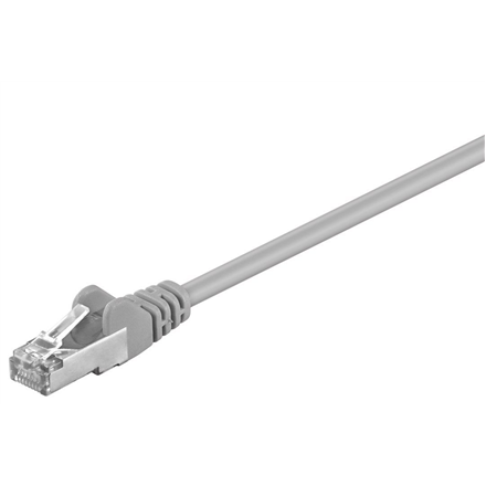 Goobay - 50126 - CAT 5e patchcable, F/UTP - Grey RJ45 male (8P8C) - RJ45 male (8P8C)