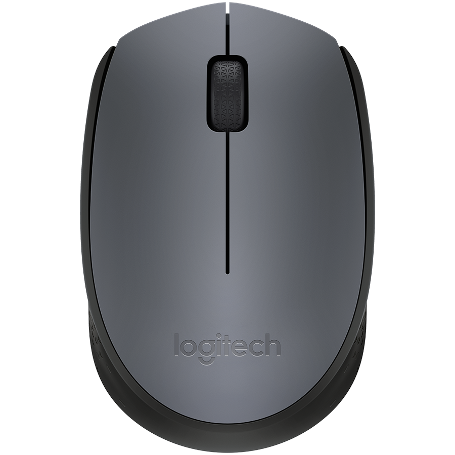Logitech - M170 - Wireless Mouse - Black, Grey