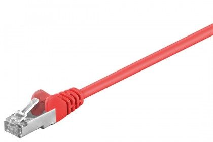 Goobay - CAT 5e patchcable, F/UTP, red