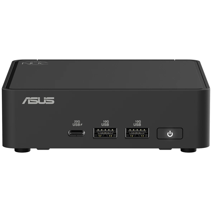 ASUS NUC 15 PRO/RNUC15CRKC500002/Core 5 210H 45W/Intel UHD graphics/no RAM/no Storage/Intel Wi-Fi 7 BE202/USB Total - 7/4 USB Type-A/3 USB Type-C (1x USB3.2 + 2x TB4)/2x HDMI 2.1/Support Displays - 4x 4K/no OS/EU Cord/Kit (L6)/Slim/EAN:4711387949832