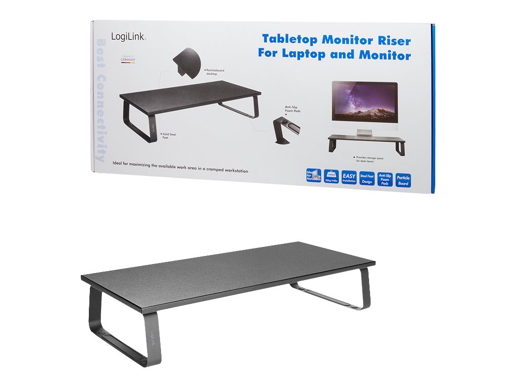 Logilink - Maximum weight (capacity) 20 kg - Black