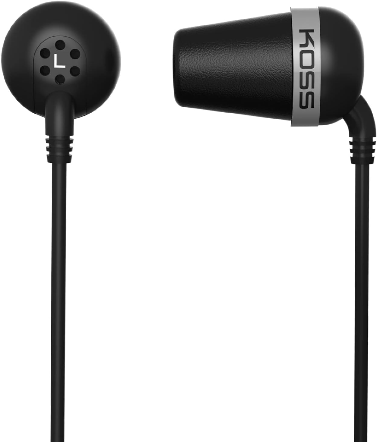 Koss - Headphones - The Plug - Wired - In-ear - Black - Noise canceling