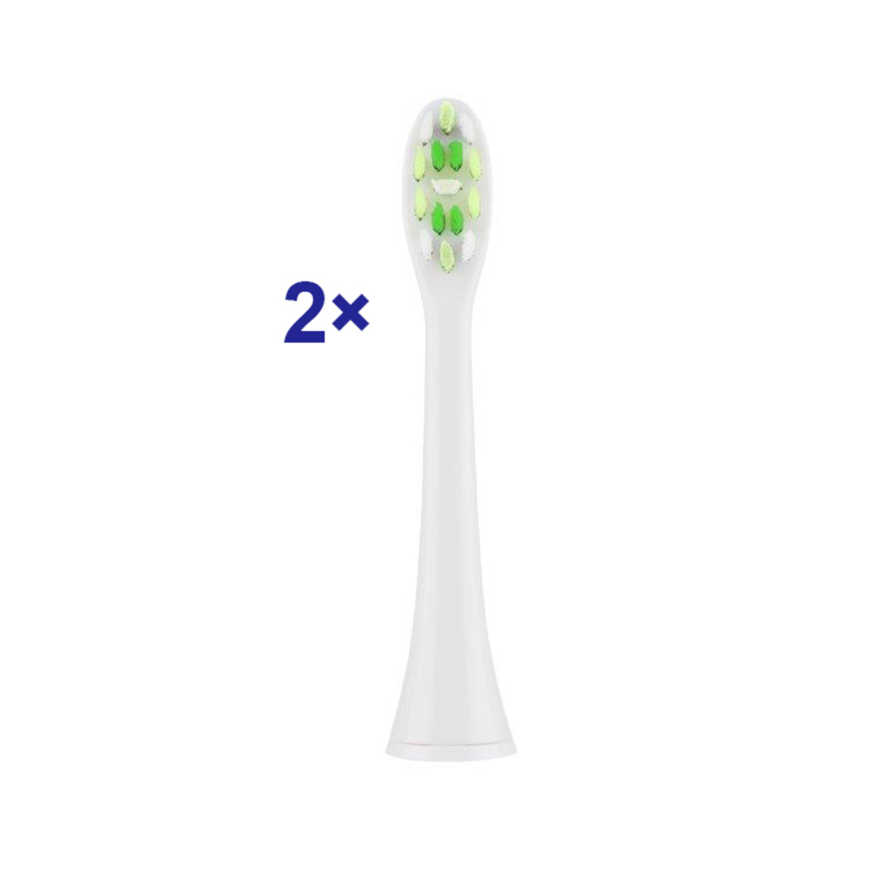 ETA - Toothbrush replacement - WhiteClean ETA070790400 - Heads - For adults - Number of brush heads included 2 - Number of teeth brushing modes Does not apply - White