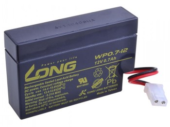 LONG 12V 0,7AH LEAD-ACID BATTERY AMP (WP0.7-12)